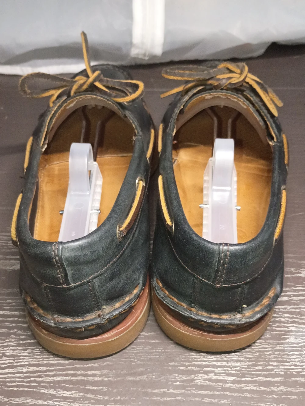 Sperry GOLD CUP Black Leather Boat Shoes. Men's 10M. Like NEW!!!